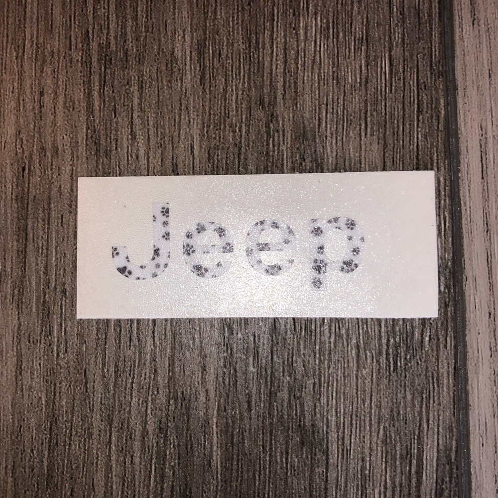 Brand new never used Jeep Wrangler decal